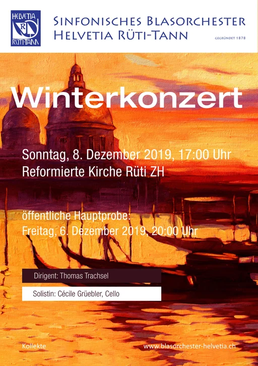 2019 Winterkonzert Konzertprogramm